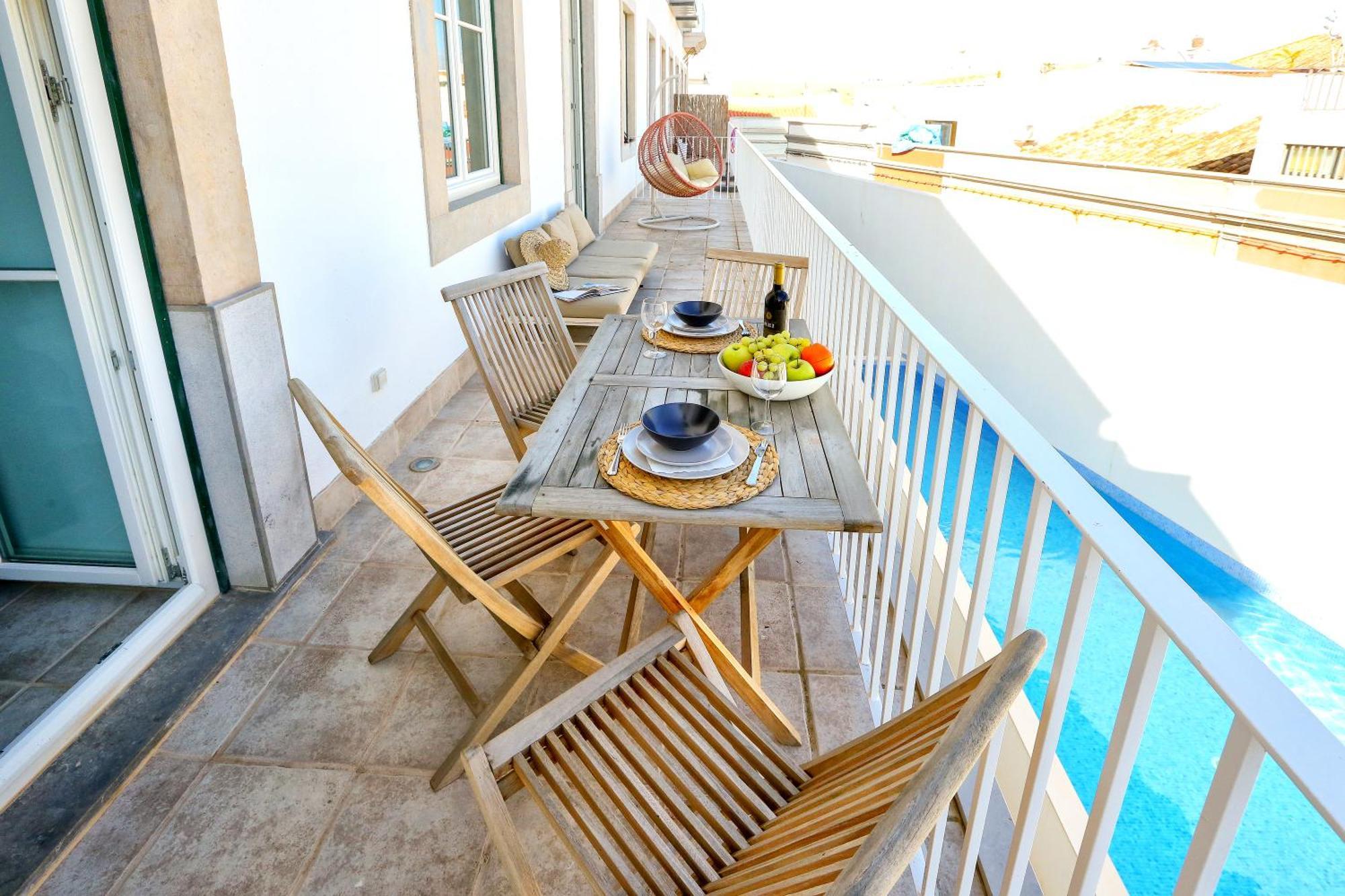 Lovely Faro Apartment Exteriör bild
